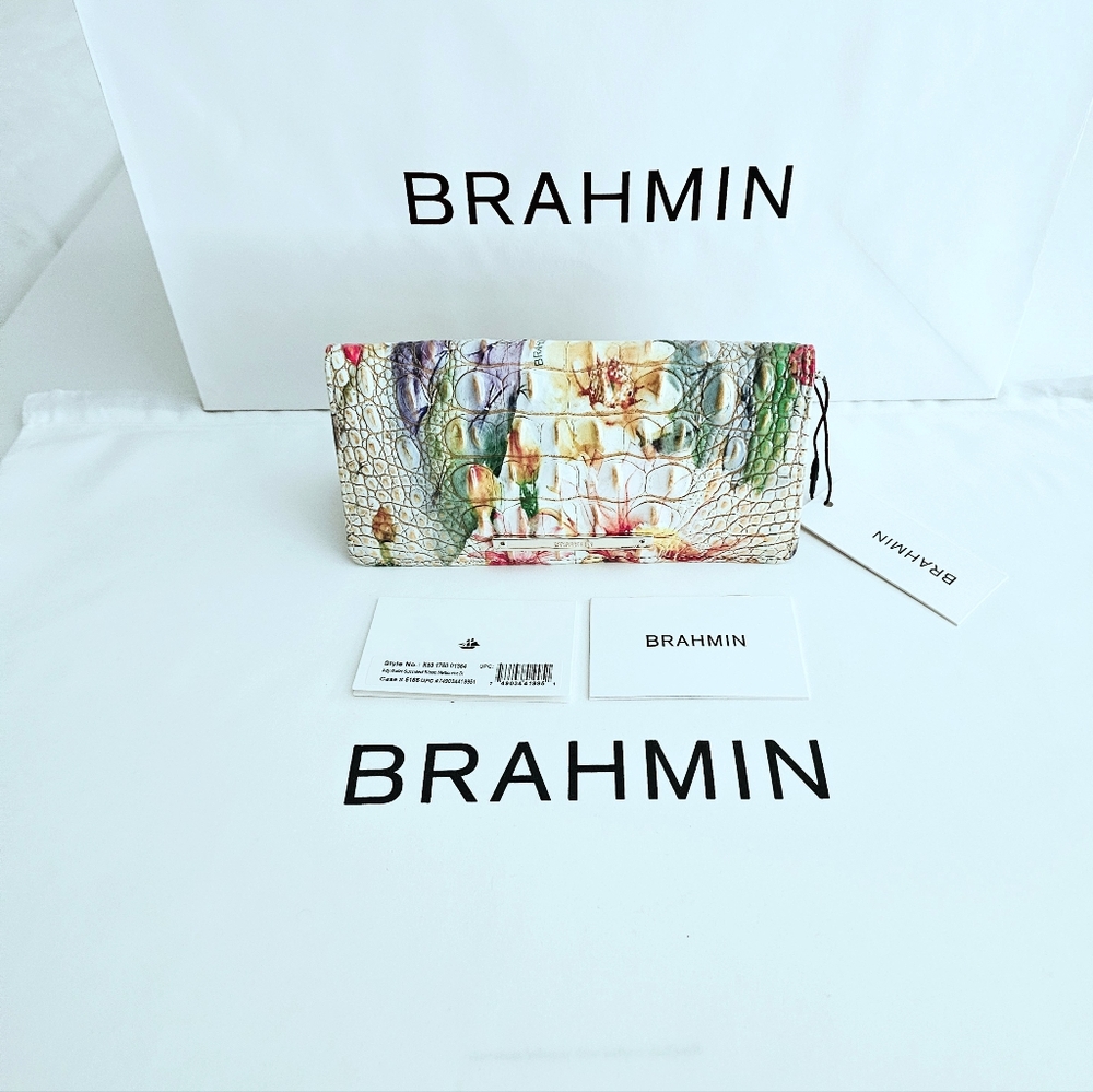 NWT Brahmin SUCCULENT BLOOM Ady Wallet